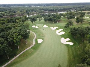 TPC Deere Run Aerial 1st Approach